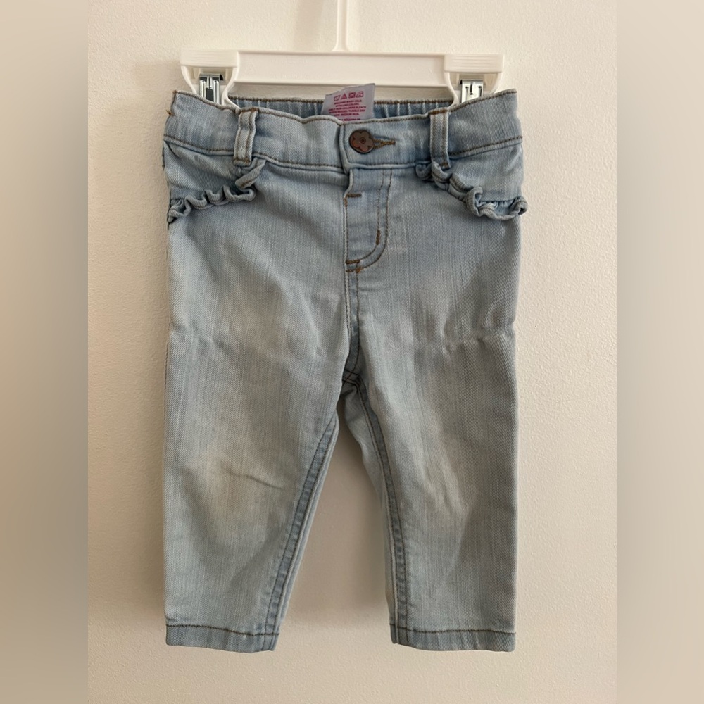 light blue jeans